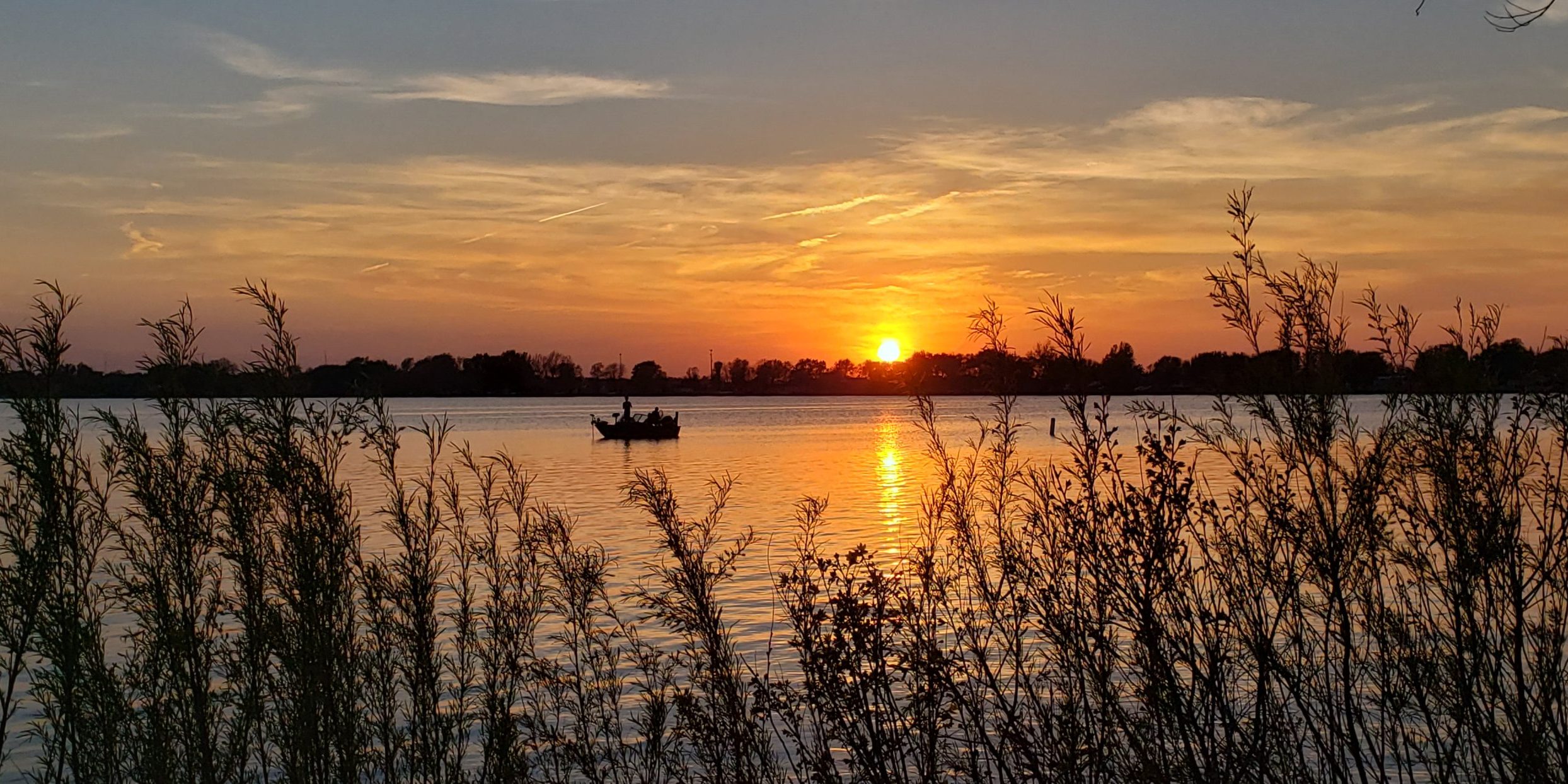 Fishing Boat Sunset